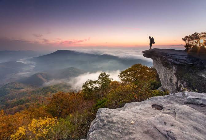 Scenic North Virginia landscape for photo stops